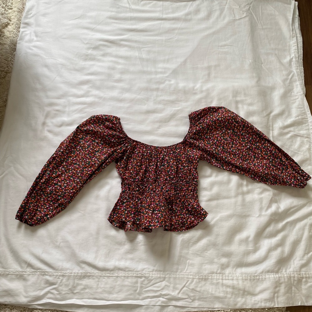 Zara Multicolor Floral Top
